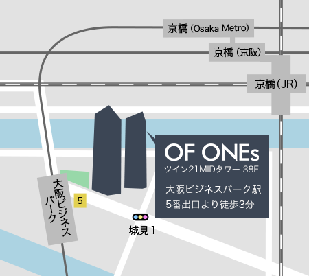 有限会社オブワンズ周辺地図